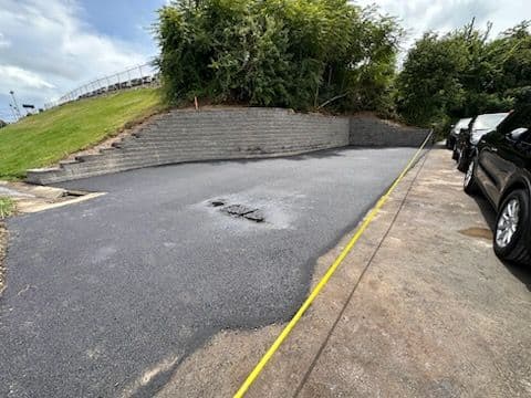 Gallery photos for Retaining Wall and Parking Expansion in Peabody, MA: Image #3