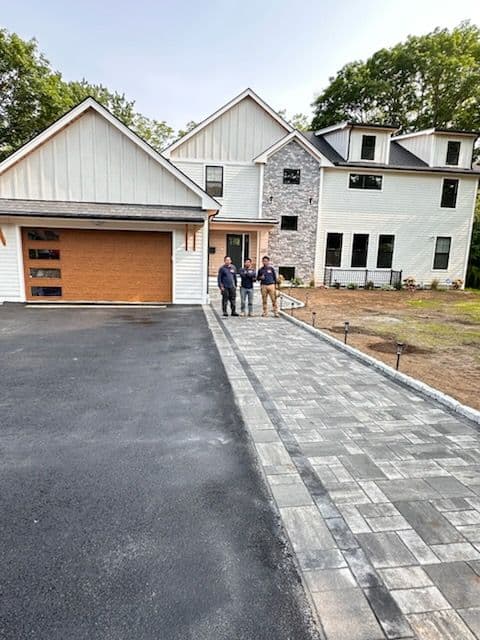 Gallery photos for Lexington Driveway Transformation with Cobblestone: Image #1