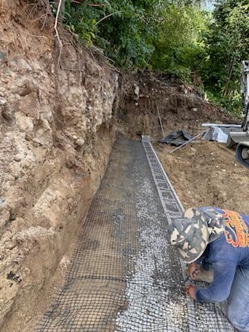 Retaining Wall and Parking Expansion in Peabody, MA image