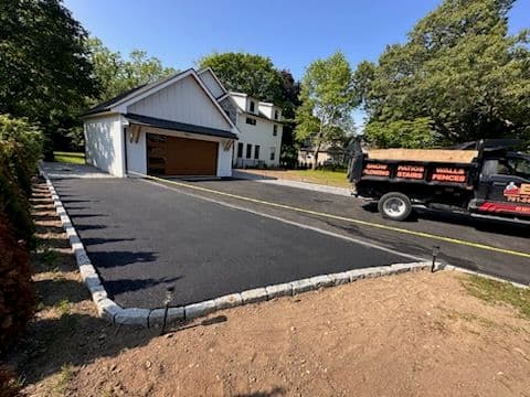 Gallery photos for Lexington Driveway Transformation with Cobblestone: Image #3